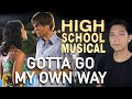 Gotta Go My Own Way (Troy Part Only - Karaoke) - High School Musical 2