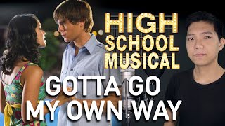 Gotta Go My Own Way (Troy Part Only - Karaoke) - High School Musical 2