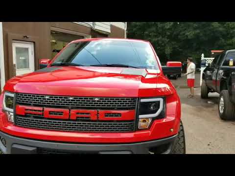 Ford Raptor Coated with Total Auto solutions Cc105 Ceramic Coating