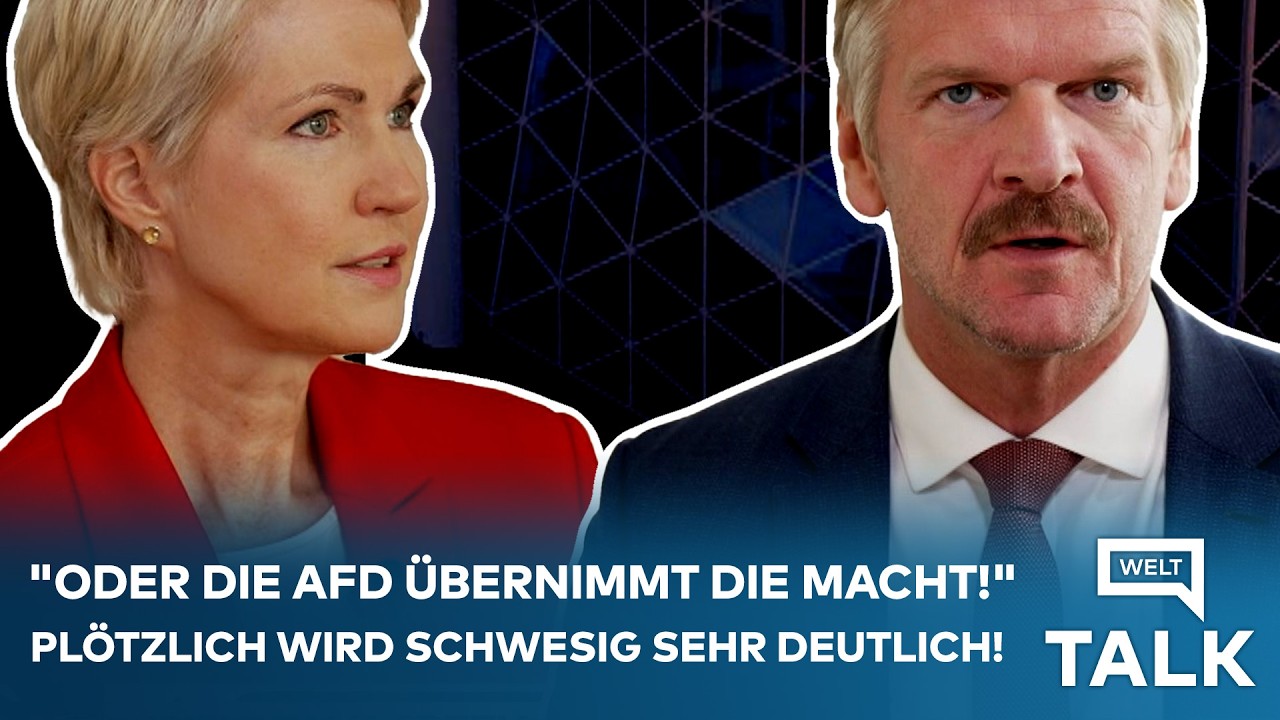 WELT TALK SPEZIAL: "Ein Irrtum", sagt Manuela Schwesig über ihre frühere Haltung zu Russland