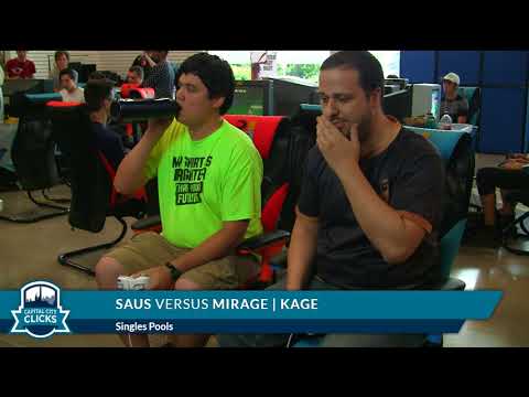 Capital City Clicks — Singles Pools — SAUS vs Mirage | Kage