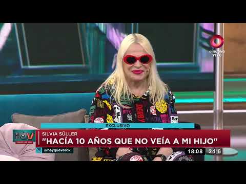 Silvia Süller: 'Mi hijo me tiene bloqueada en el teléfono'