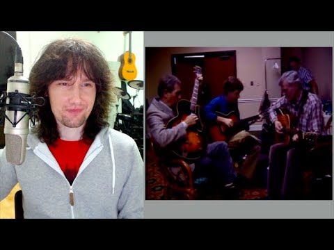 British guitarist reacts to THREE country, bluegrass and folk LEGENDS jamming!!!