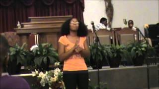 Signing for the Lord Solo- Michelle Williams-You Care for Me
