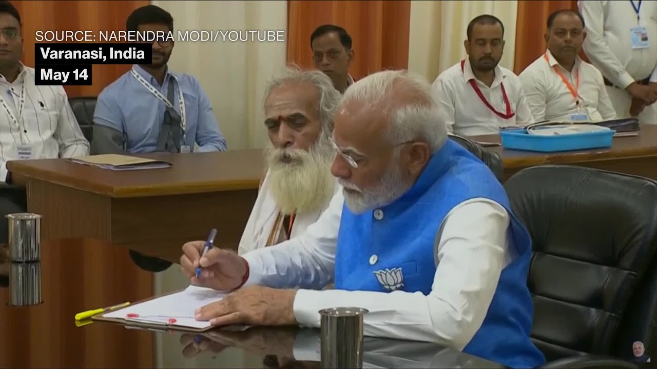 India Elections: Modi Files Nomination Papers