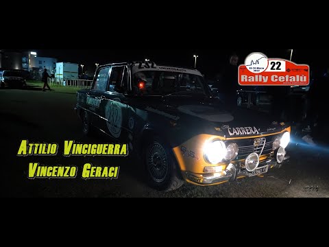 Rally Cefalù Città Turistica - Attilio Vinciguerra/Vincenzo Geraci (Alfa Romeo Giulia)
