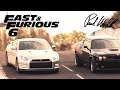 Opening Race FAST And FURIOUS 6 GT R SRT8 1080p