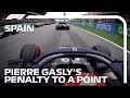 From A Penalty To A Point: Pierre Gasly's Eventful 2021 Spanish Grand Prix