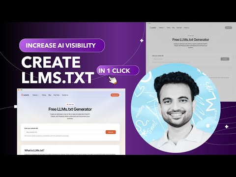 Как бесплатно создать файл LLMs.txt для вашего сайта