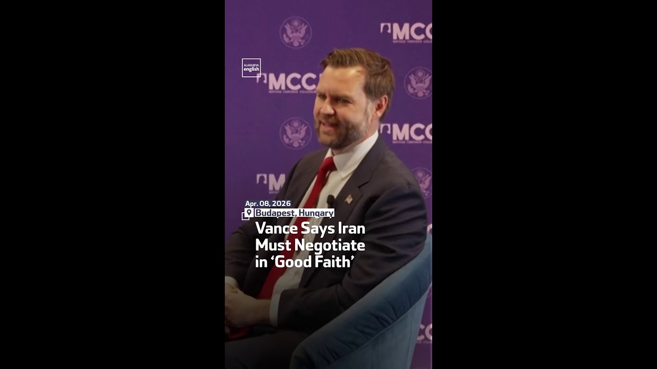 Video | Vance Says Iran Must Negotiate in ‘Good Faith’