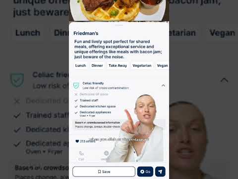 Your ultimate travel companion for safe gluten-free eats #celiac #glutenfree