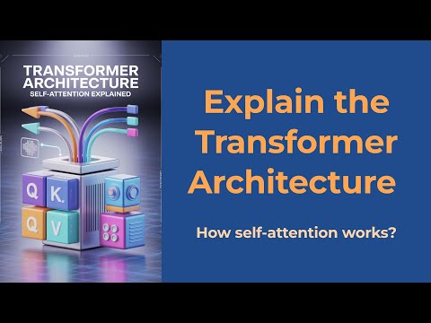 Explain Transformer Architecture & Self-Attention (Interview Answer)