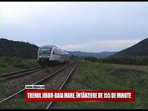 Trenul Jibou-Baia Mare, întârziere de 155 de minute