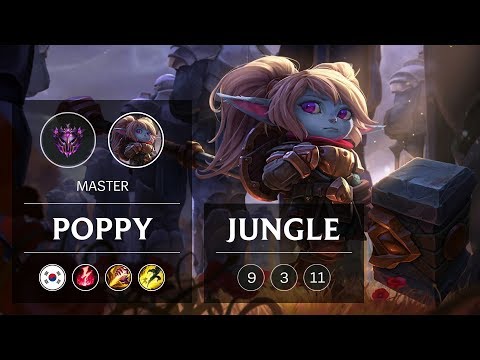 Poppy Jungle vs Kha'Zix - KR Master Patch 9.4