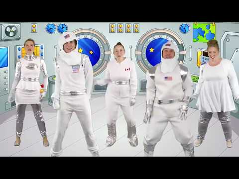 Astronauts! Children's Song   Kids Space Adventure   Bounce Patrol