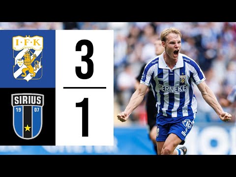 HIGHLIGHTS | GÖTEBORG 3-1 SIRIUS | ALLSVENSKAN