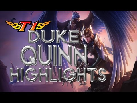 SKT T1 Duke Highlights - Quinn vs Pantheon Top - KR Challenger