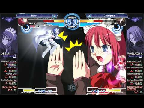 Melty Blood Actress Again: Frosty Faustings IX Day 1 - Top 8 Finals