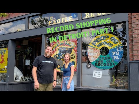 Detroit Vinyl Venture! Motor City Record Stores + Motown Museum Visit (Part 1)