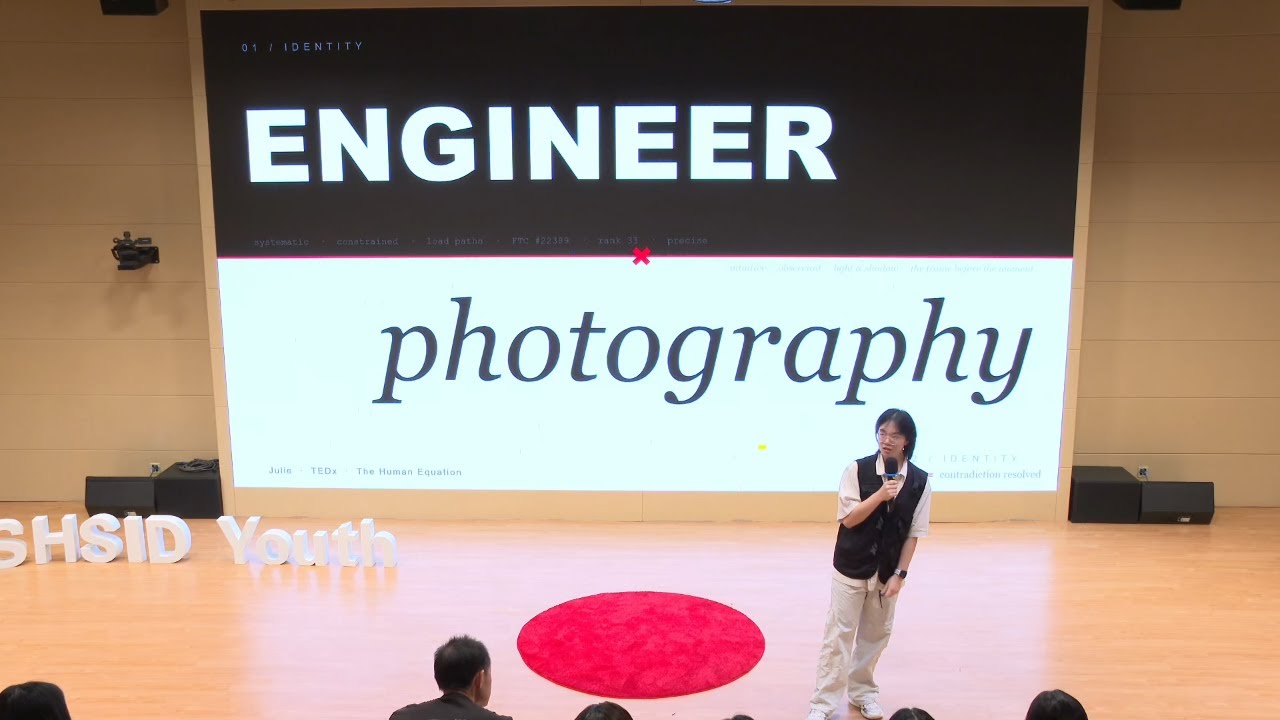 Engineering & Photography | Julie Zhu | TEDxSHSID Youth