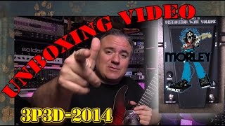 Video thumbnail for UNBOXING! Morley Pro Series II Distortion, Wah, Volume Pedal : 3P3D'14 by The Tone King