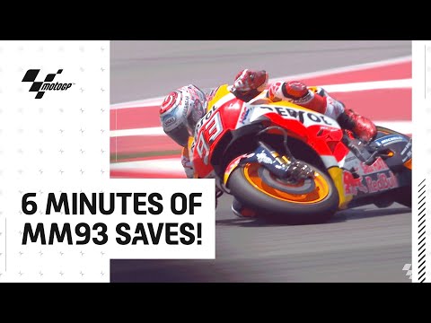 6 minutes of Marc Marquez saves 🔥 | Celebrating 6 Million YouTube Subscribers!