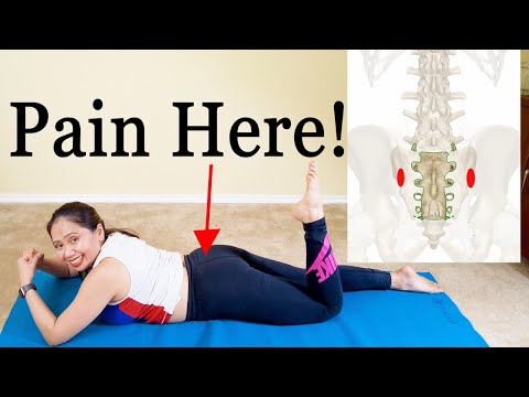 How to Relieve the Sacroiliac Joint Pain and Improve Hip Mobility? Pilates Yoga Program