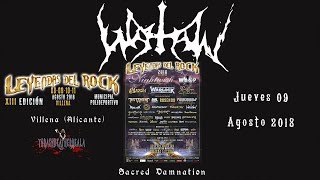 Watain - Sacred Damnation (live XIII Leyendas del Rock 09-08-2018)