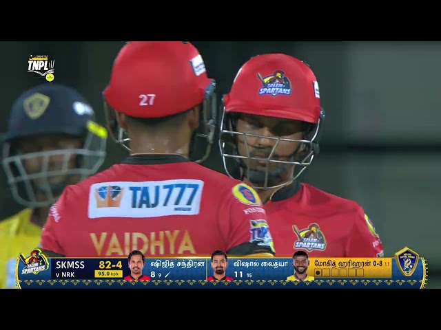 Salem Spartans VS Nellai Royal Kings 1st Inning Highlights