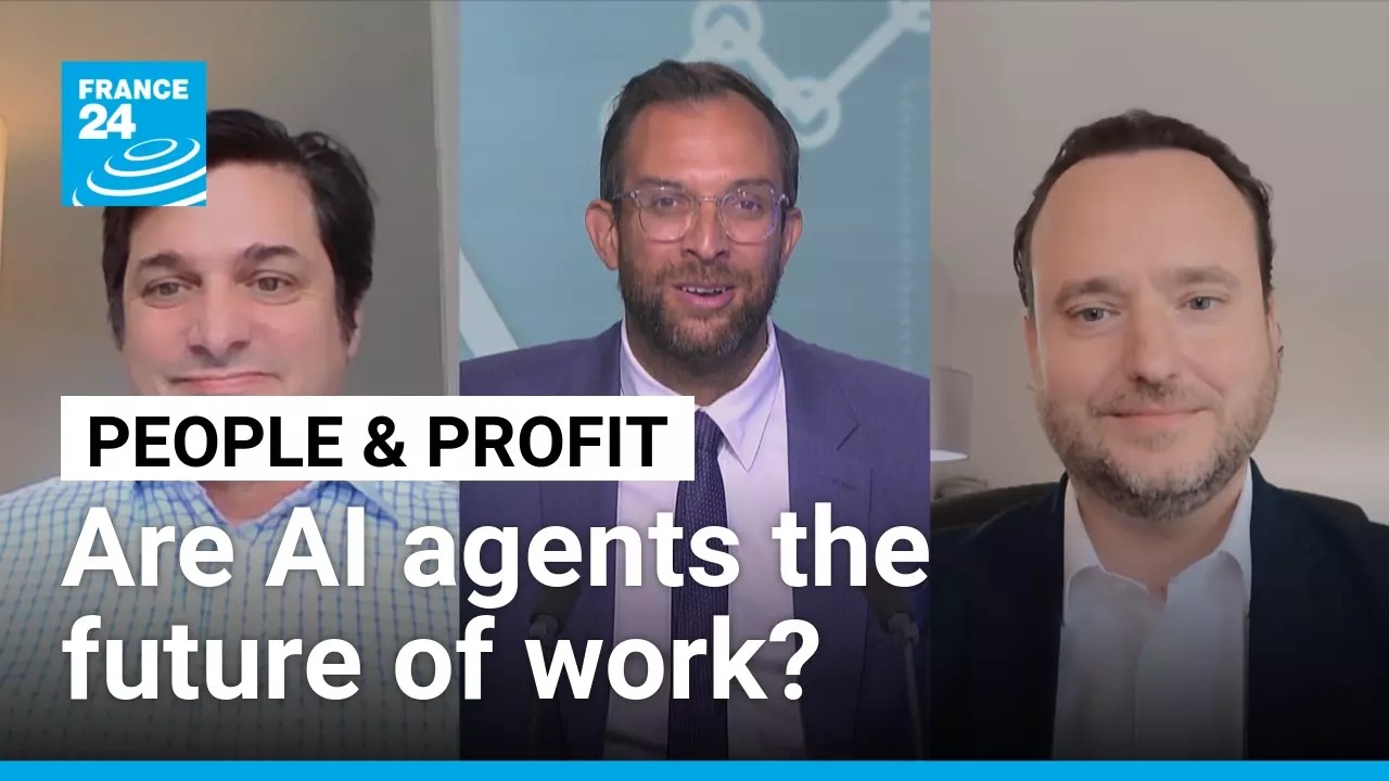 Please welcome the newest member to our team: The AI agent • FRANCE 24 English