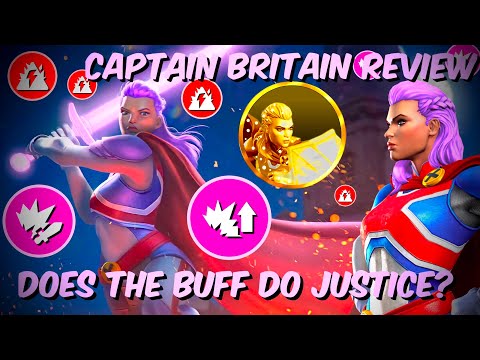 Most Dedicated Captain Britain Player Reviews Captain Britain Buff!