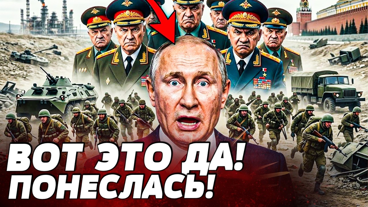 📌 ОГО! ПУТИНА ПЕРЕИГРАЛИ СОБСТВЕННЫЕ ГЕНЕРАЛЫ! КРЕМЛЬ В ПАНИКЕ! УДАР ВОЗМЕЗ?