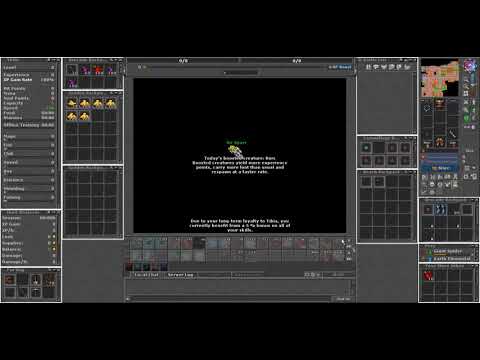 EK hunt GS tibia task giant spider elite knight lvl 80+