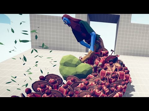 TREE GIANT vs 100x EVERY UNIT - Totally Accurate Battle Simulator TABS