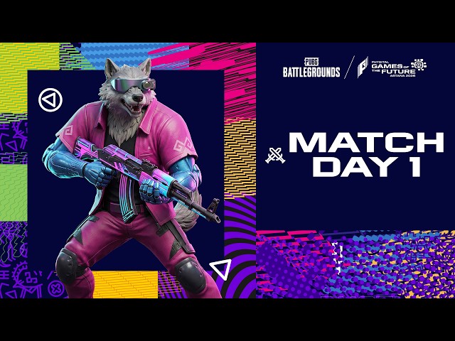 PUBG: BATTLEGROUNDS at Games of the Future 2026 - Match Day 1!