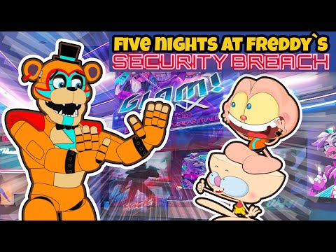 Mongo e Drongo em FNAF Security Breach PARTE 1. Five Nights at Freddy's   Security Breach em Desenho