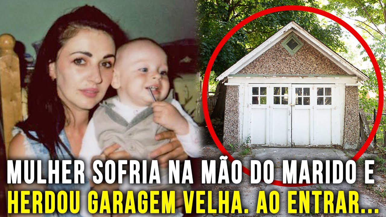 Ela sofria maus tratos e herdou garagem velha. Ao entrar, ficou sem palavras