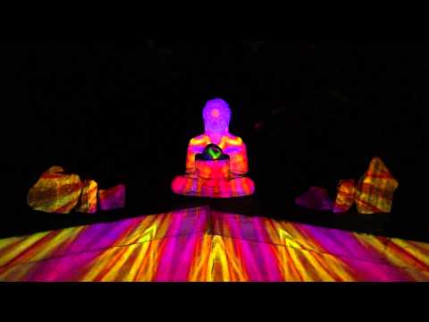 3D Visual Projections of Fractal Geometry on the Buddha - Meditation Part 1