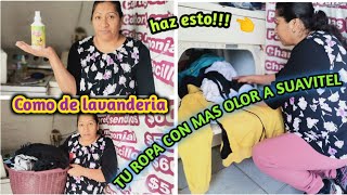 COMO HACER PARA QUE TU ROPA HUELA TODO EL TIEMPO A SUAVITEL 👗👚🧥