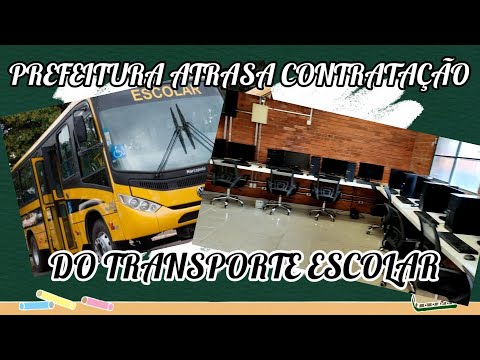 VOLTA AS AULAS - PREFEITURA DE OURO FINO NÃO LICITA TRANSPORTE ESCOLAR EM TEMPO E PREJUDICA ALUNOS