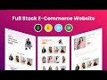 How To Create Full Stack E Commerce Website Using React JS MongoDB Express Node JS