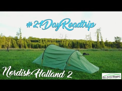 #21DayRoadtrip - Aufbau Nordisk Halland 2 Tunnelzelt