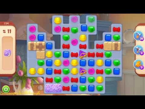 Homescapes Level 734 Walkthrough