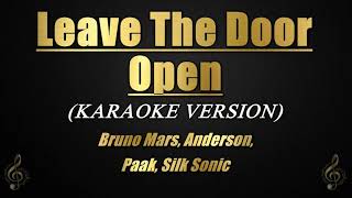 Leave The Door Open - Bruno Mars, Anderson, Paak, Silk Sonic (Karaoke/Instrumental)