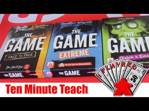 Four flavours of The Game from NSV / Pandasaurus Games