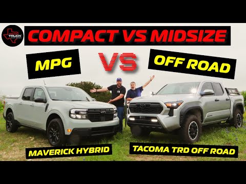 When Full Size is TOO MUCH | 2024 Toyota Tacoma VS Ford Maverick