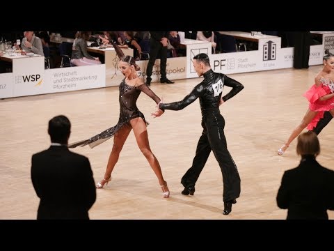 Augustinas Trinkus - Neda Elena Salugaite, LTU | GoldstadtPokal 2019 - WDSF Youth LAT - SF C