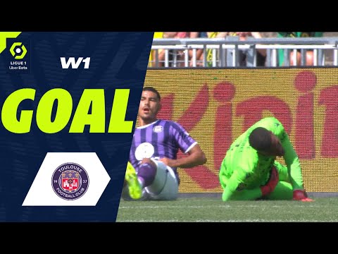 Goal Zakaria ABOUKHLAL (62' - TFC) FC NANTES - TOULOUSE FC (1-2) 23/24