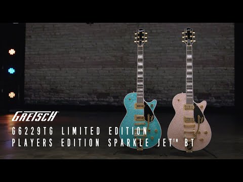 Gretsch G6229TG Limited Edition Players Edition Sparkle Jet BT w/Bigsby + Case - Champagne Sparkle Finish image 13
