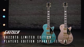 Video thumbnail for Gretsch G6229TG Limited Edition Players Edition Sparkle Jet BT | Featured Demo | Gretsch Guitars by Gretsch Guitars